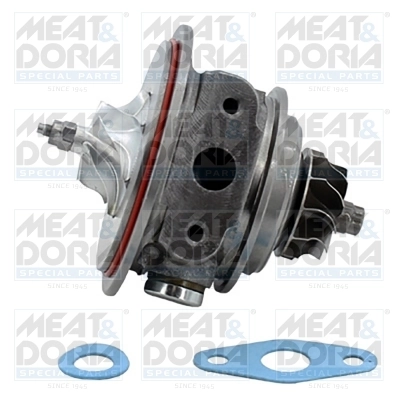 Core assembly, turbocharger